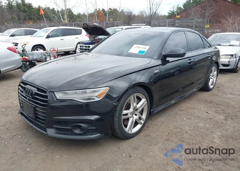 2016 Audi A6 3.0T Premium Plus из США, поврежденный, VIN WAUHGAFC4GN017786